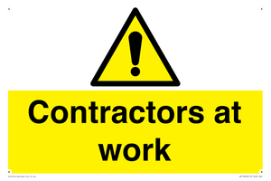 Contractors at work